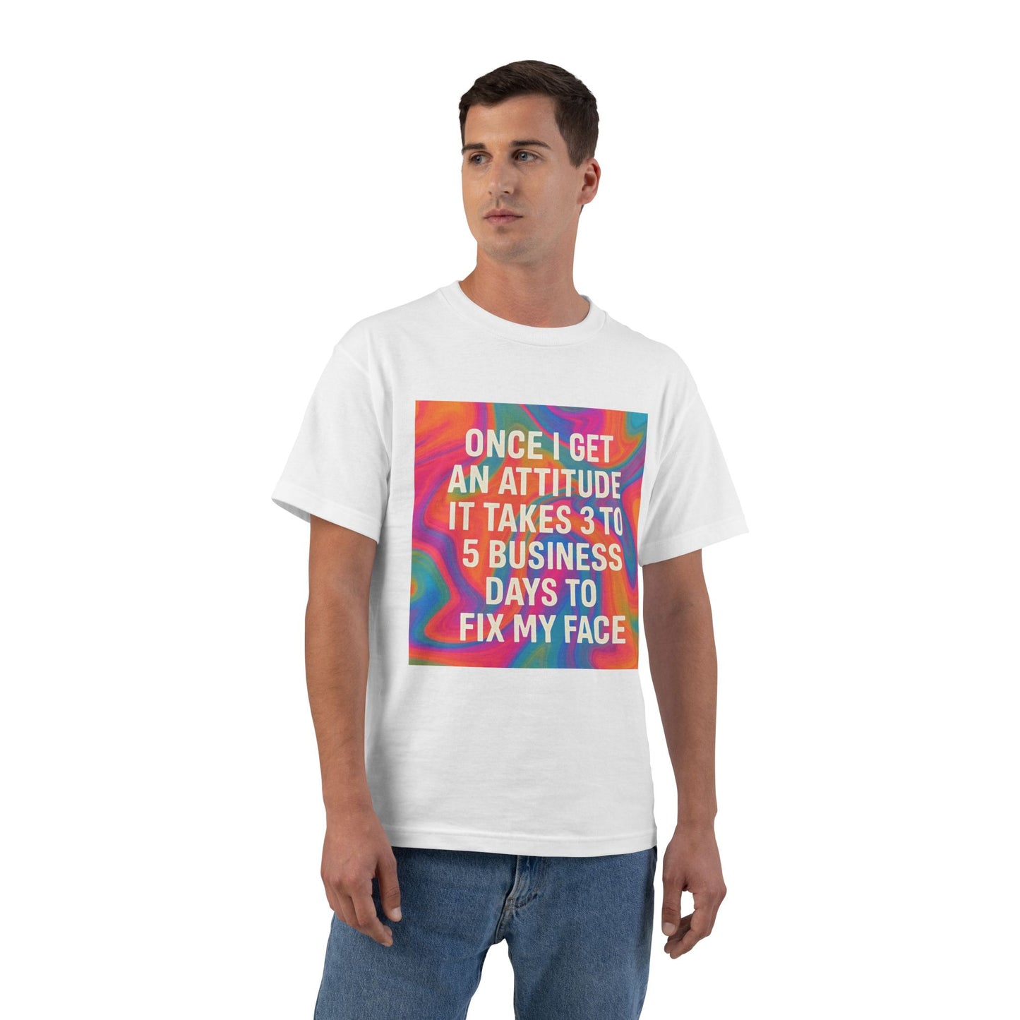 Fix My Face Men's Short-Sleeve Crewneck Tee