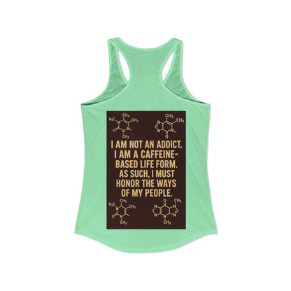Not An Addict Women's Racerback Tank