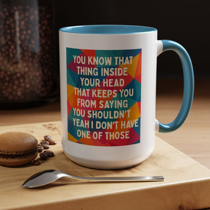 No Filter 2-Tone Coffee Mug
