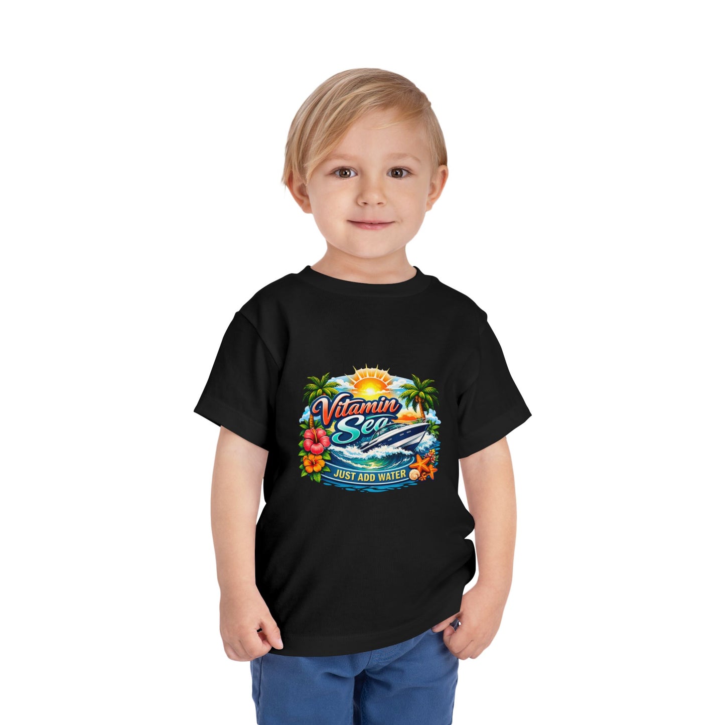 Vitamin Sea Toddler Unisex Short Sleeve Crewneck Tee