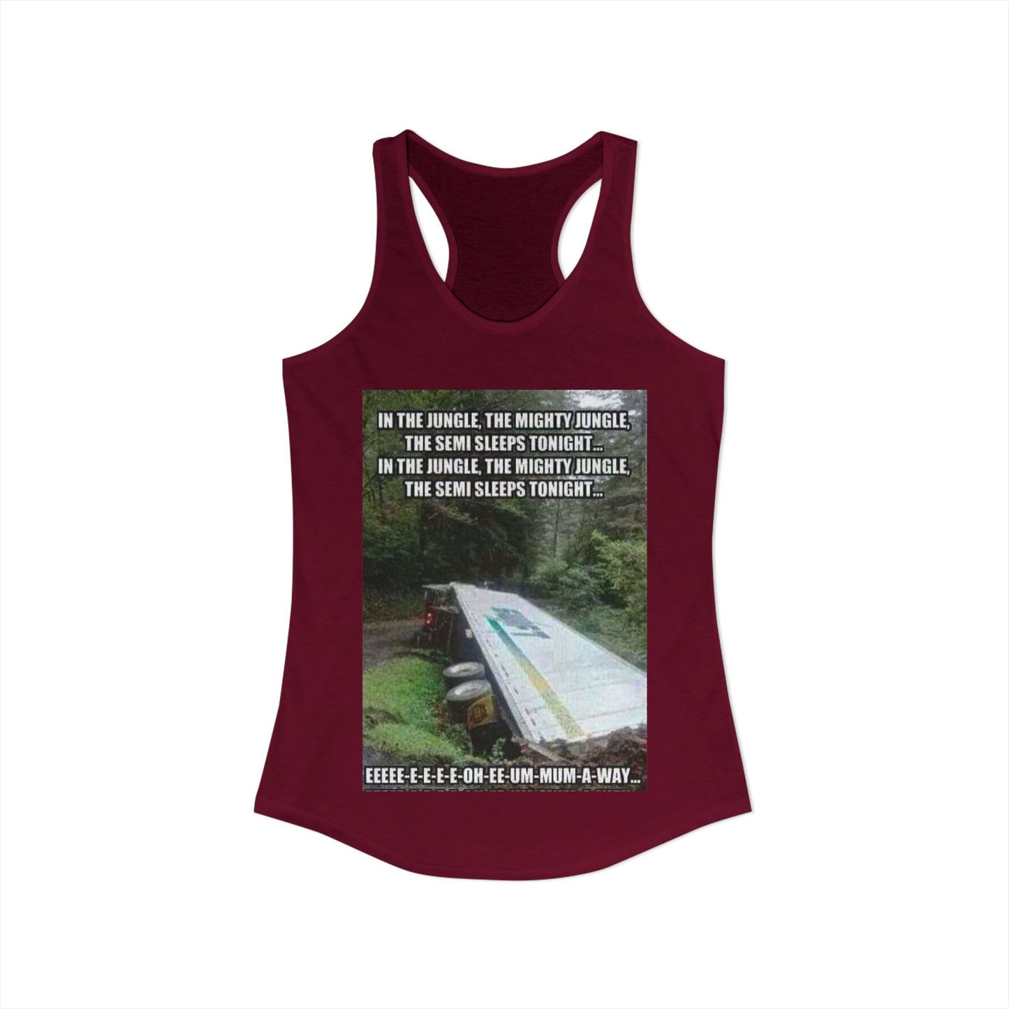 Semi Sleeps Women's Racerback Tank