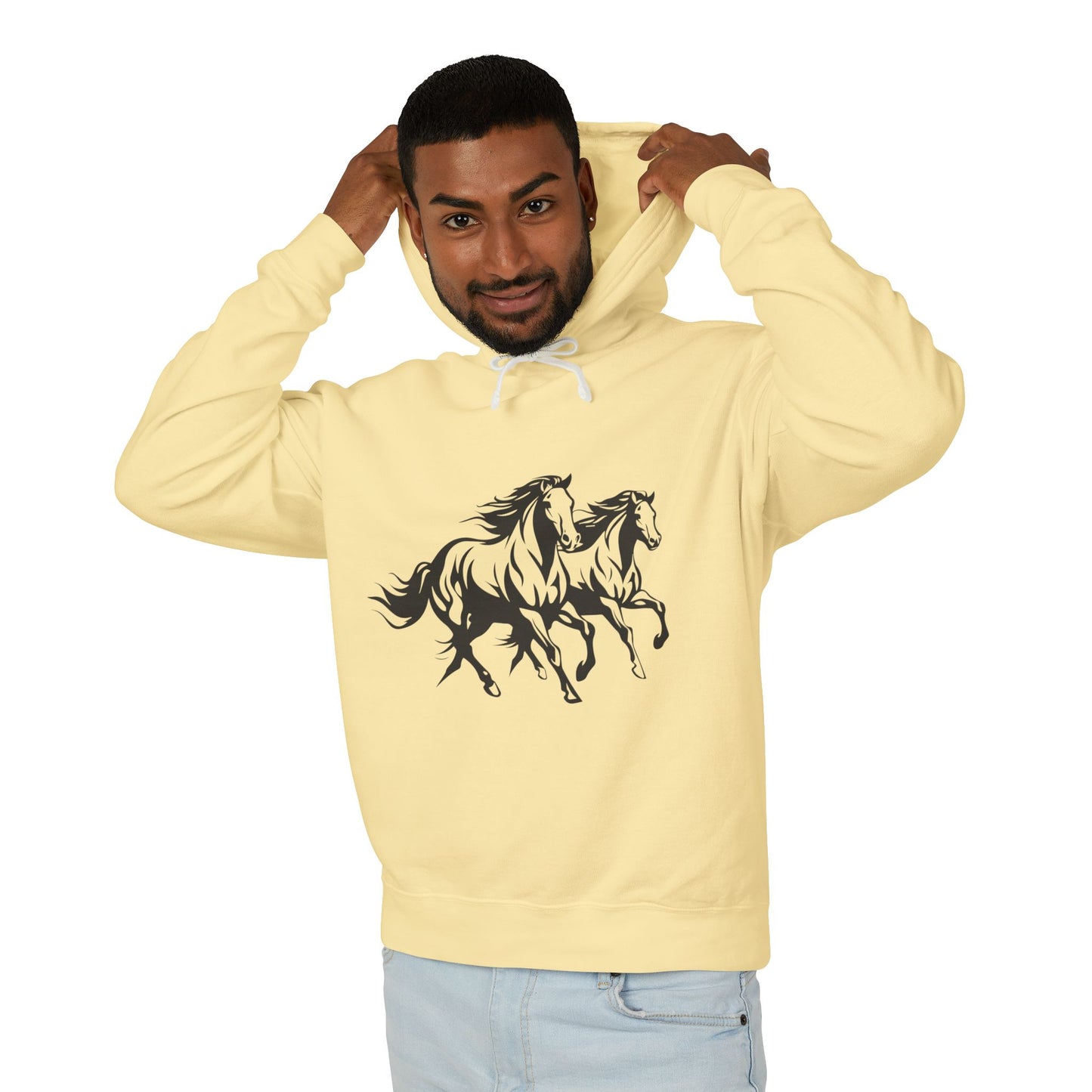Horsin' Around Unisex Lightweight Hoodie