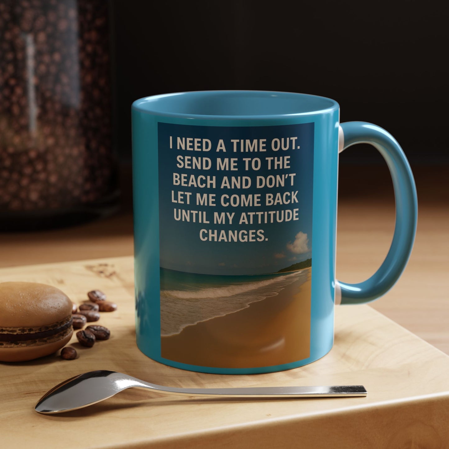 Time Out 2-Tone Coffee Mug