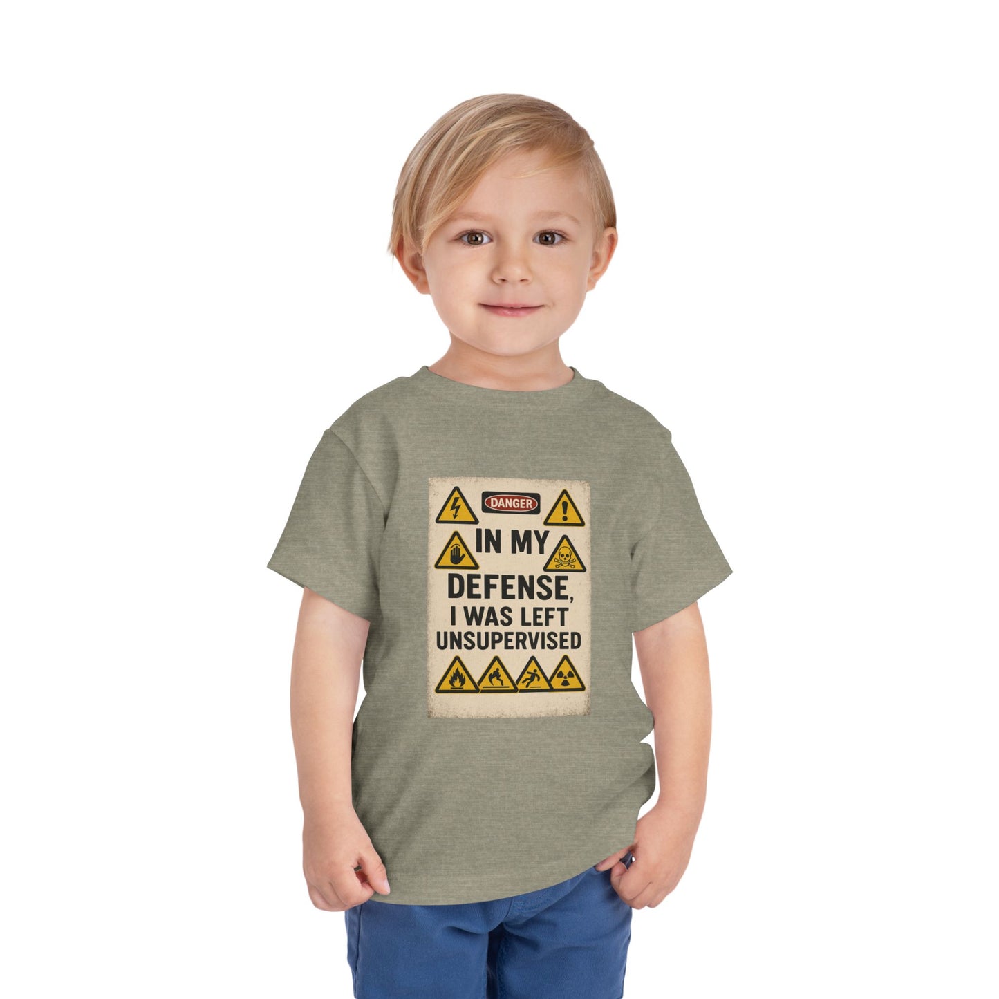Unsupervised Toddler Unisex Short Sleeve Crewneck Tee