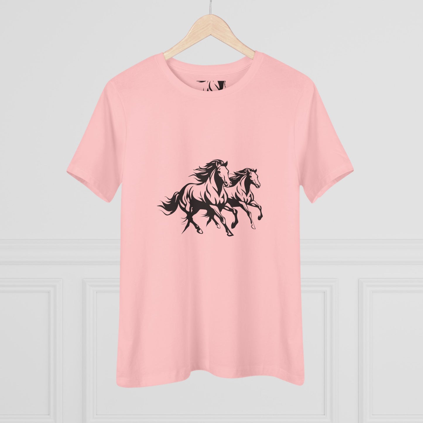 Horsin' Around Women's Short Sleeve Crewneck Tee