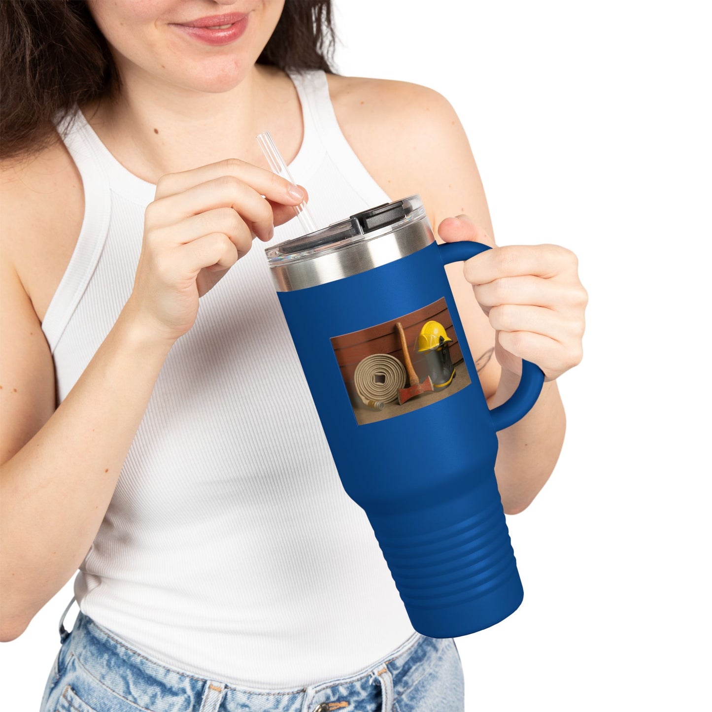 Fire/Rescue Appreciation Insulated Travel Mug