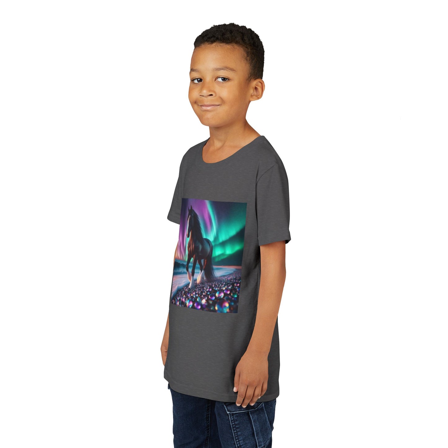Midnight Magic Youth Unisex Short Sleeve Crewneck Tee
