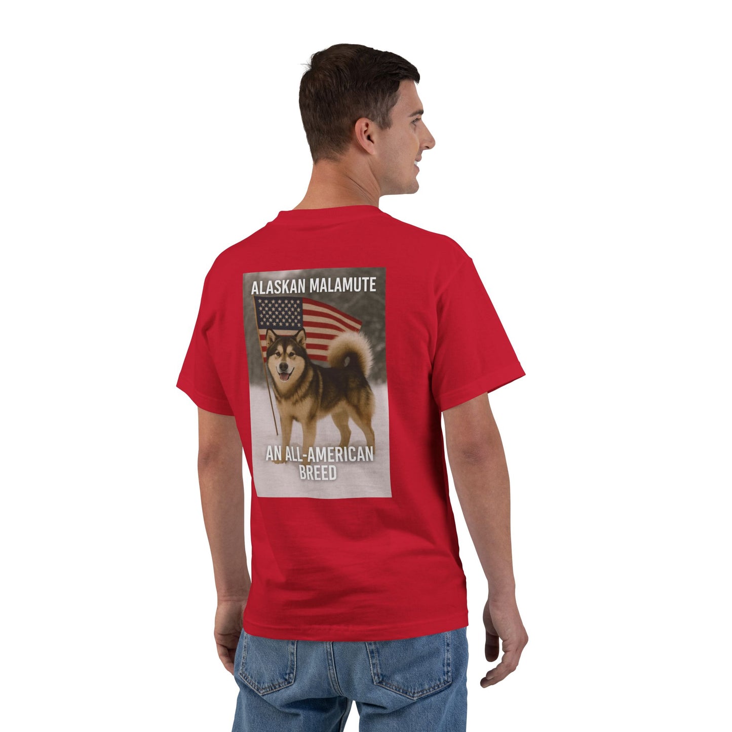 All-American Breed Men's Short-Sleeve Crewneck Tee