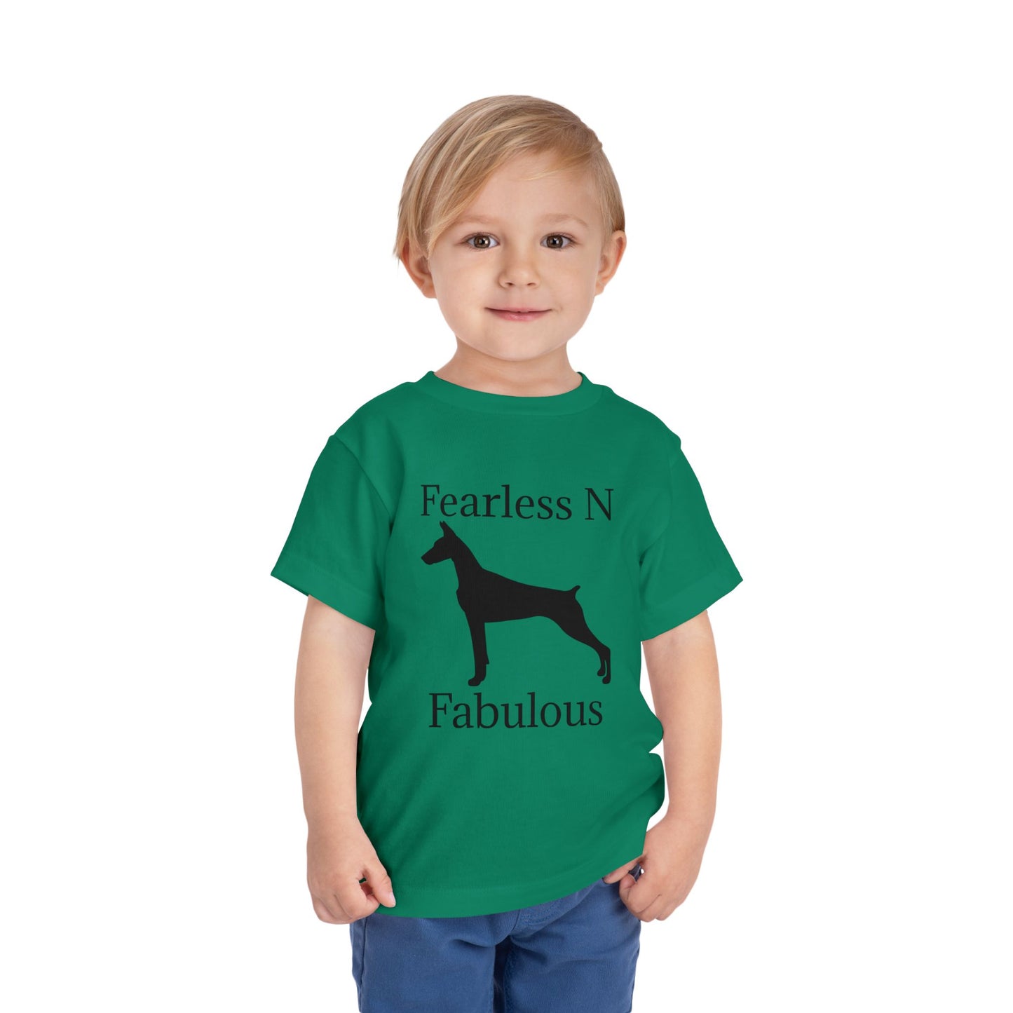 Fearless N Fabulous Toddler Unisex Short Sleeve Crewneck Tee