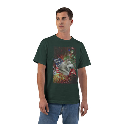 American Malamute Men's Short-Sleeve Crewneck Tee