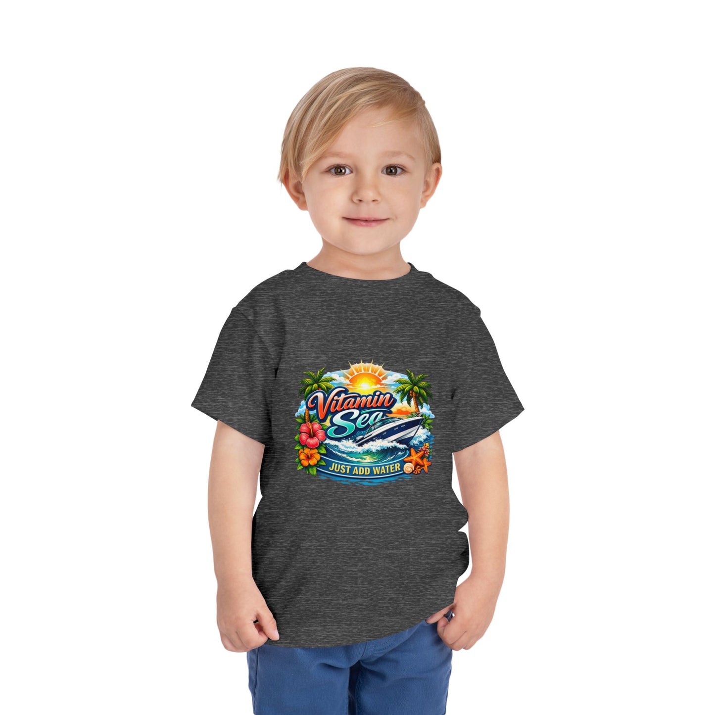 Vitamin Sea Toddler Unisex Short Sleeve Crewneck Tee