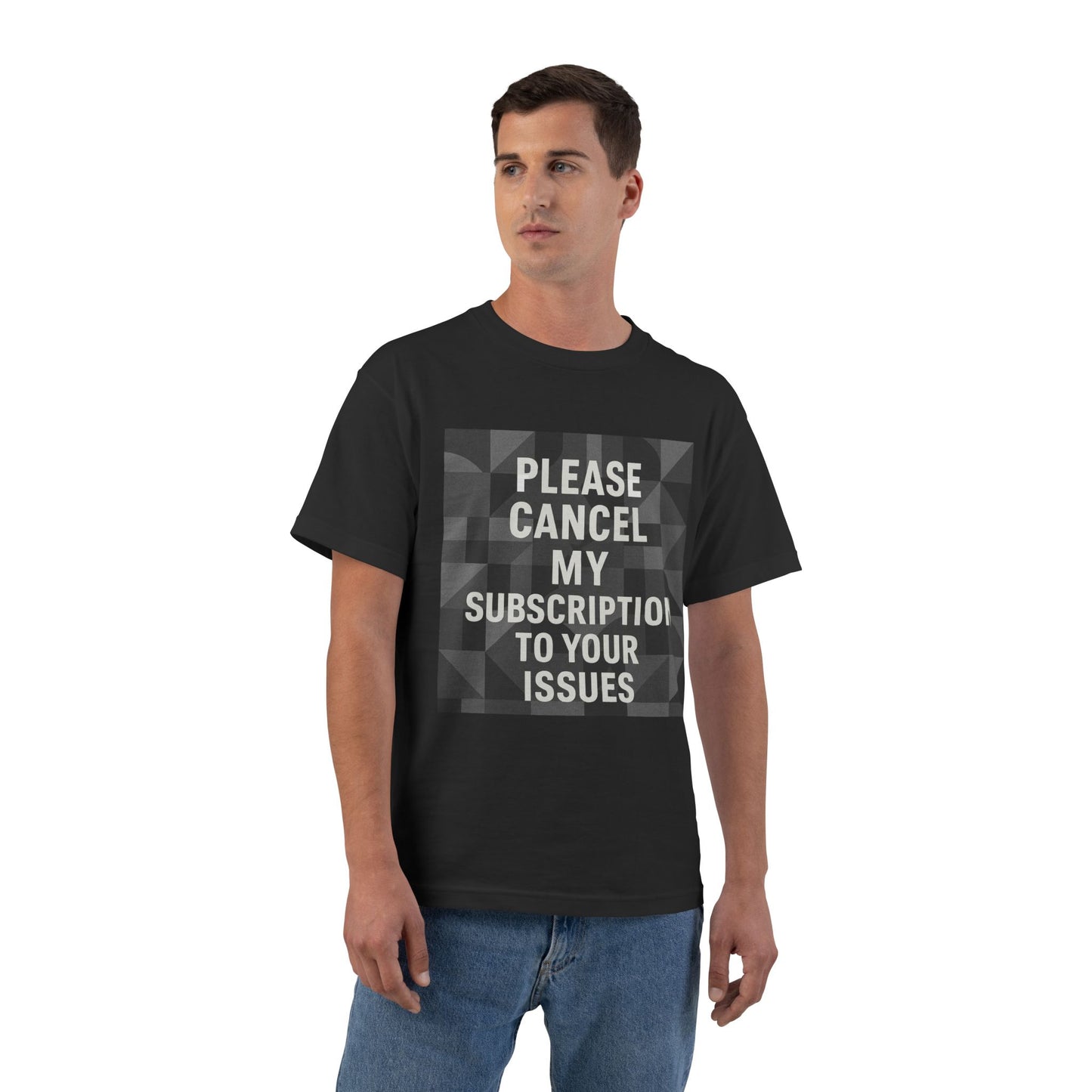 Cancel My Subscription Men's Short-Sleeve Crewneck Tee
