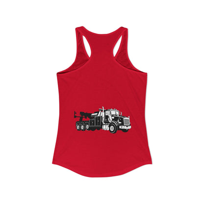 Heavy Tow Truck Women's Racerback Tank