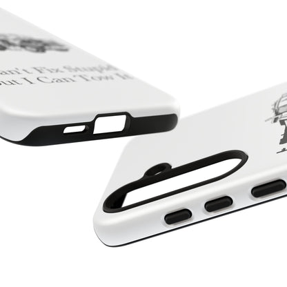 I Can't Fix Stupid Heavy Tow Truck Samsung Case