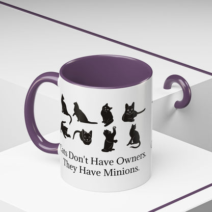 Cat Minions 2-Tone Coffee Mug