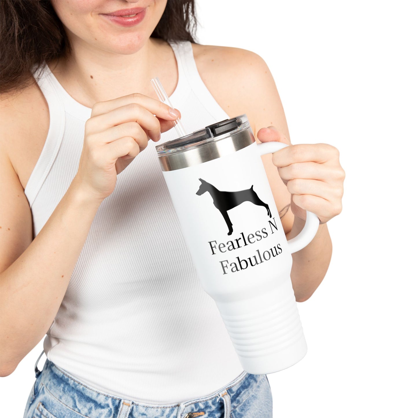 Fearless N Fabulous Insulated Travel Mug