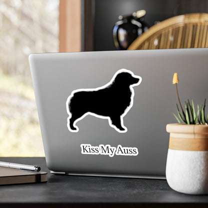 Kiss My Auss Vinyl Decal
