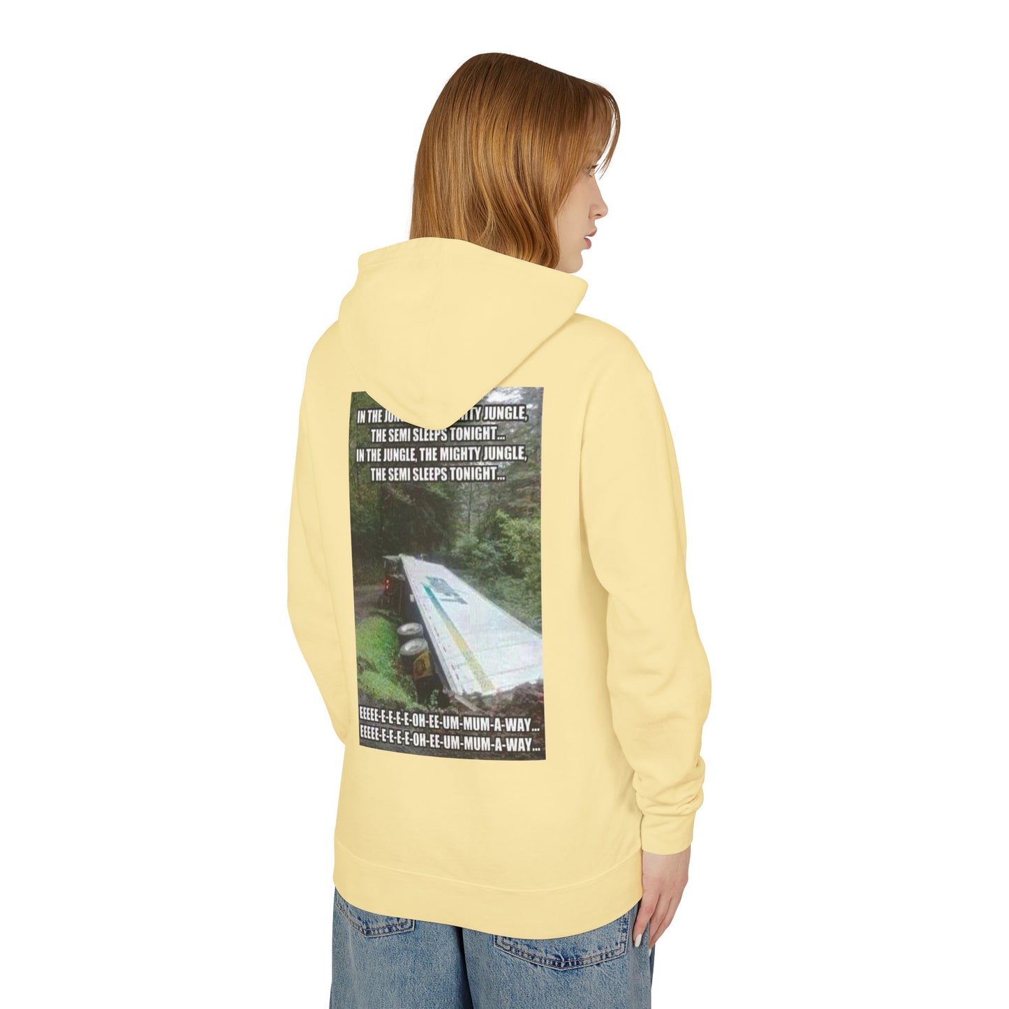 Semi Sleeps Unisex Lightweight Hoodie