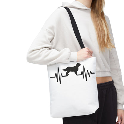 My Heart Beats For Goldens Tote Bag