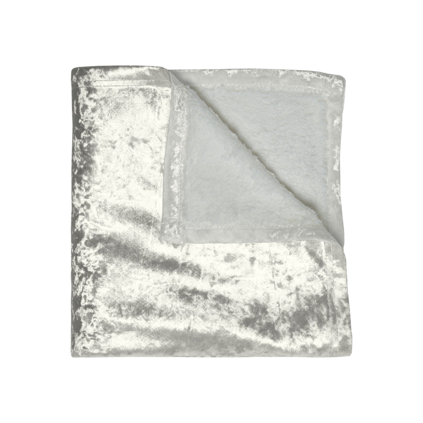 Bloodhound Head Crushed Velvet Blanket