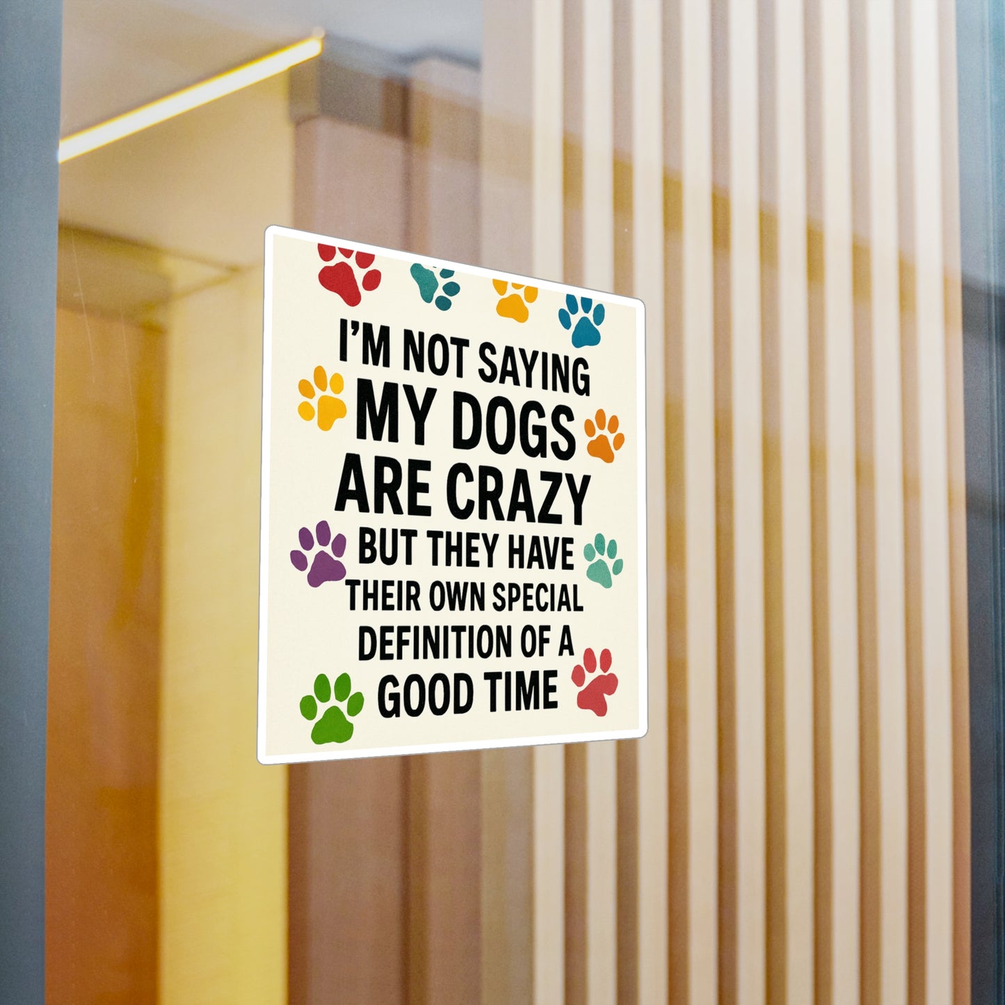 Special Definition Vinyl Decal