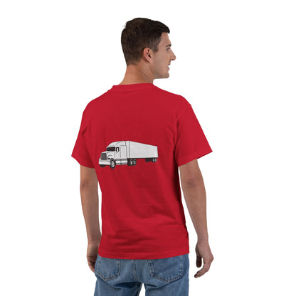 Semi Truck Men's Short-Sleeve Crewneck Tee