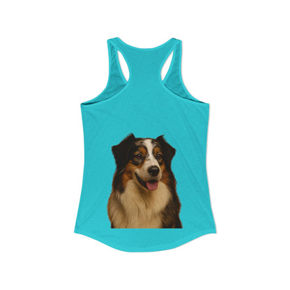 Aussie Head Women's Racerback Tank
