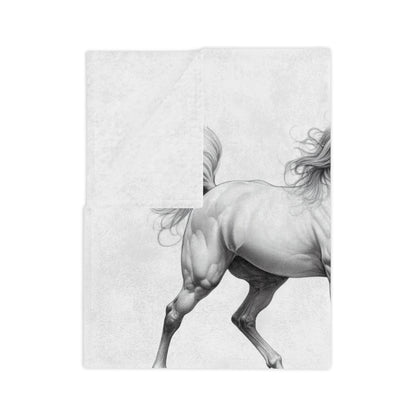 Fancy Pants Velveteen Microfiber Blanket