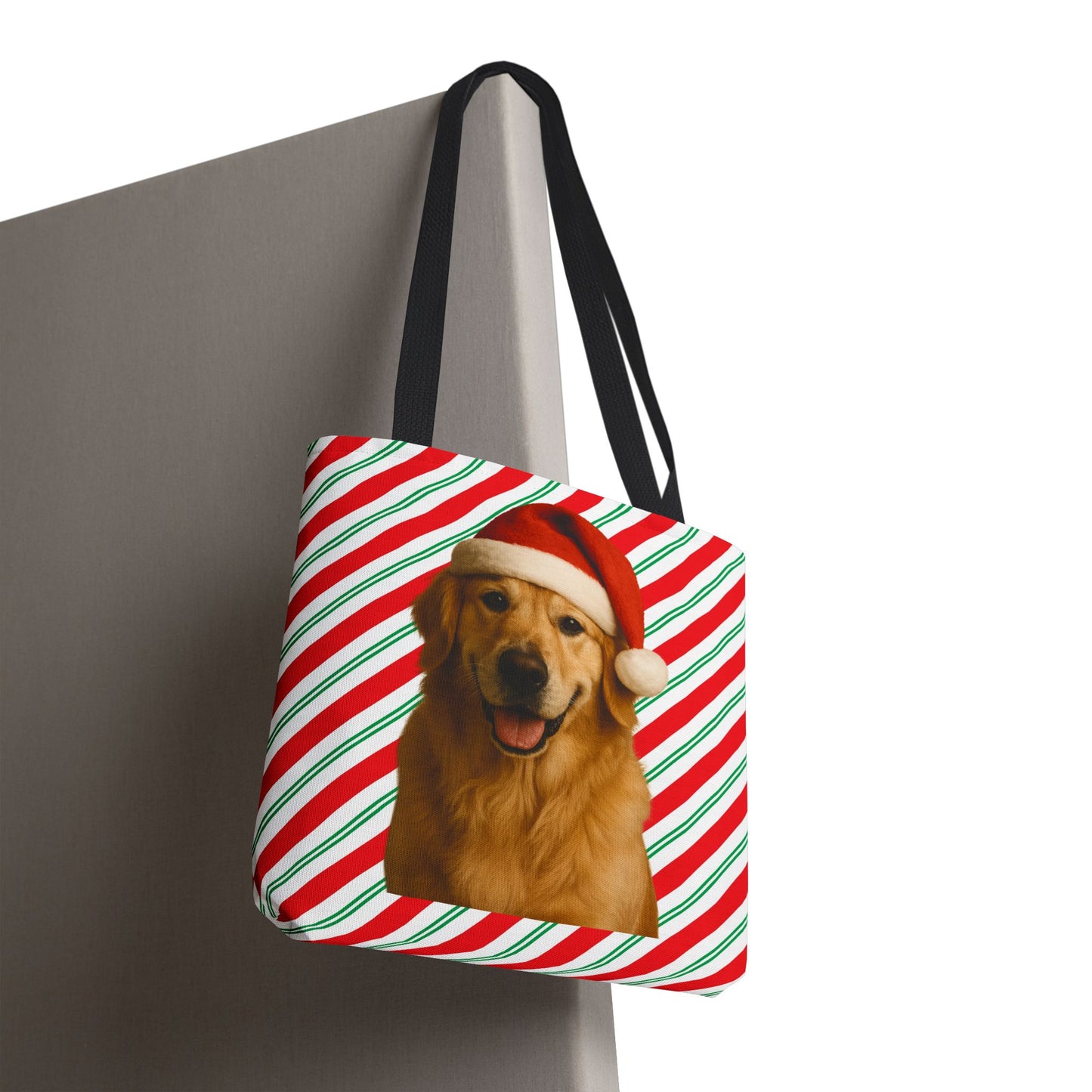 Santa Paws Golden Tote Bag
