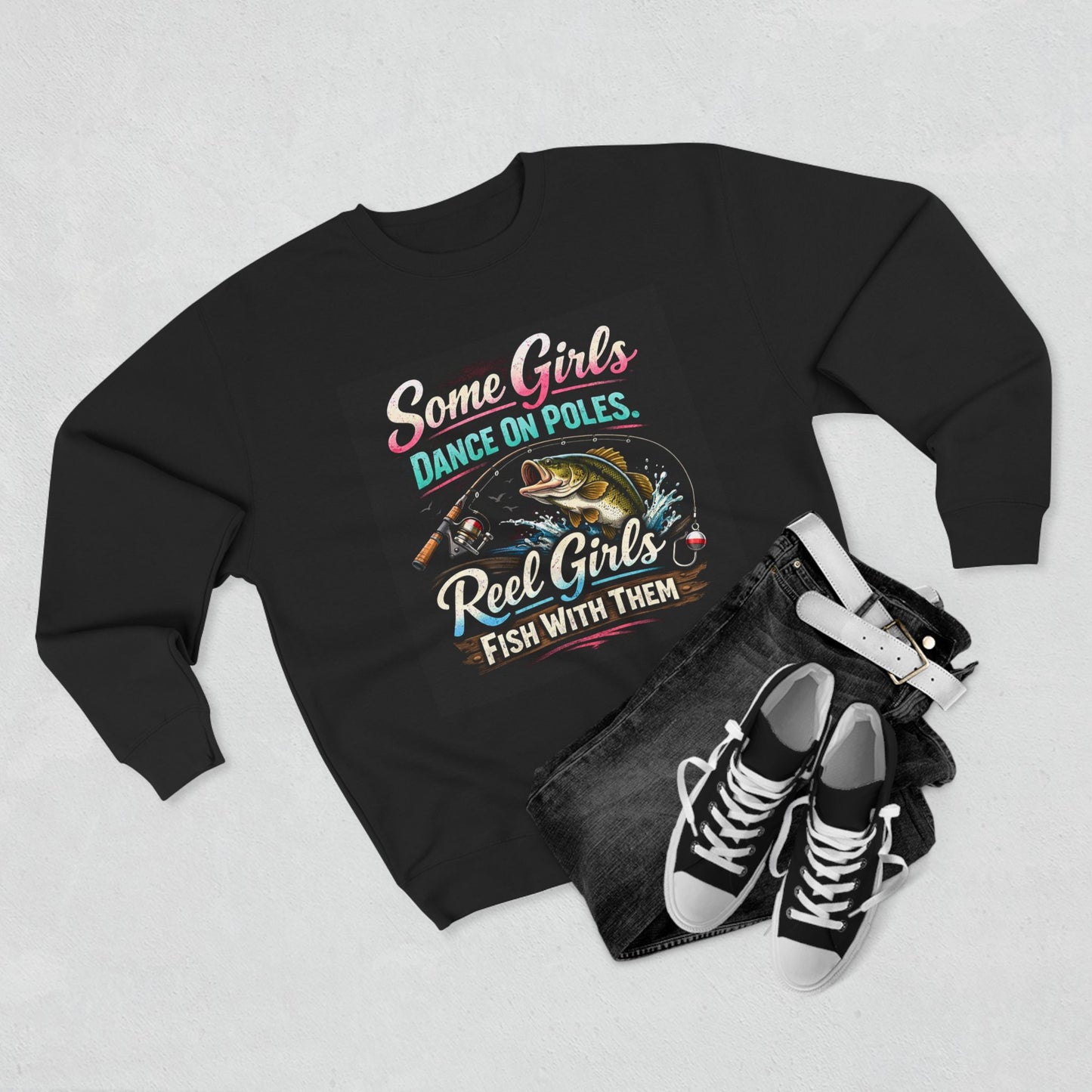 Reel Girls Unisex Crewneck Sweatshirt