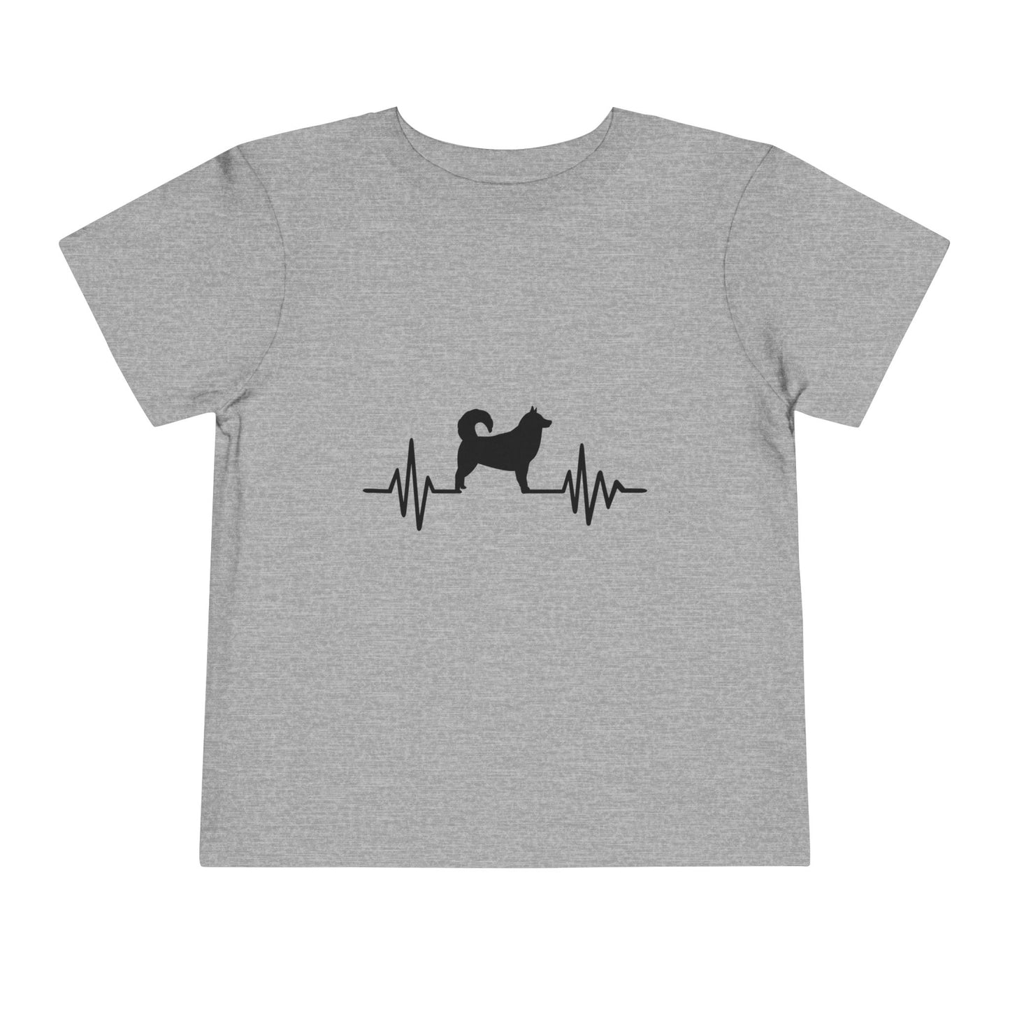 My Heart Beats For Malamutes Toddler Unisex Short Sleeve Crewneck Tee