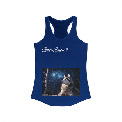 Got Snow? Women's Racerback Tank