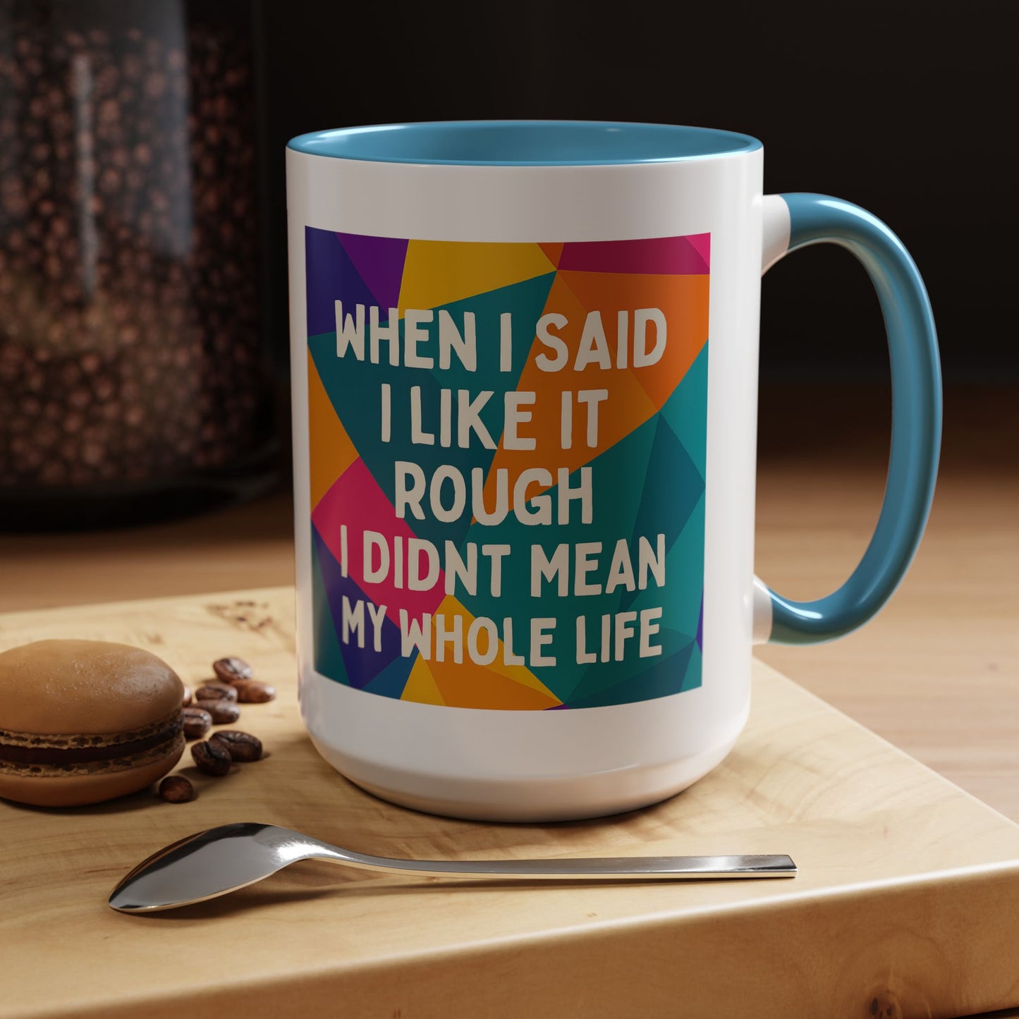 Like It Rough 2-Tone Coffee Mug