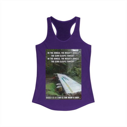 Semi Sleeps Women's Racerback Tank