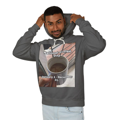 National Coffee Day Unisex Lightweight Hoodie