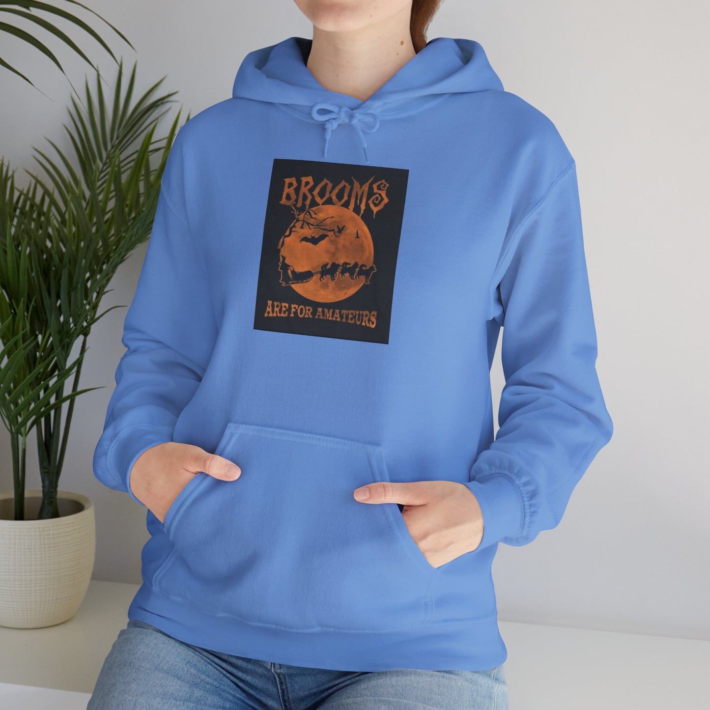 Brooms Are For Amateurs Unisex Hoodie
