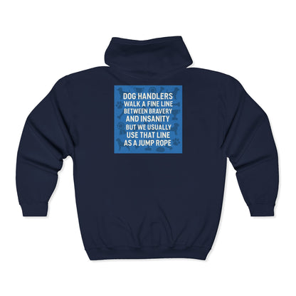 Jump Rope Unisex Full Zip Hoodie