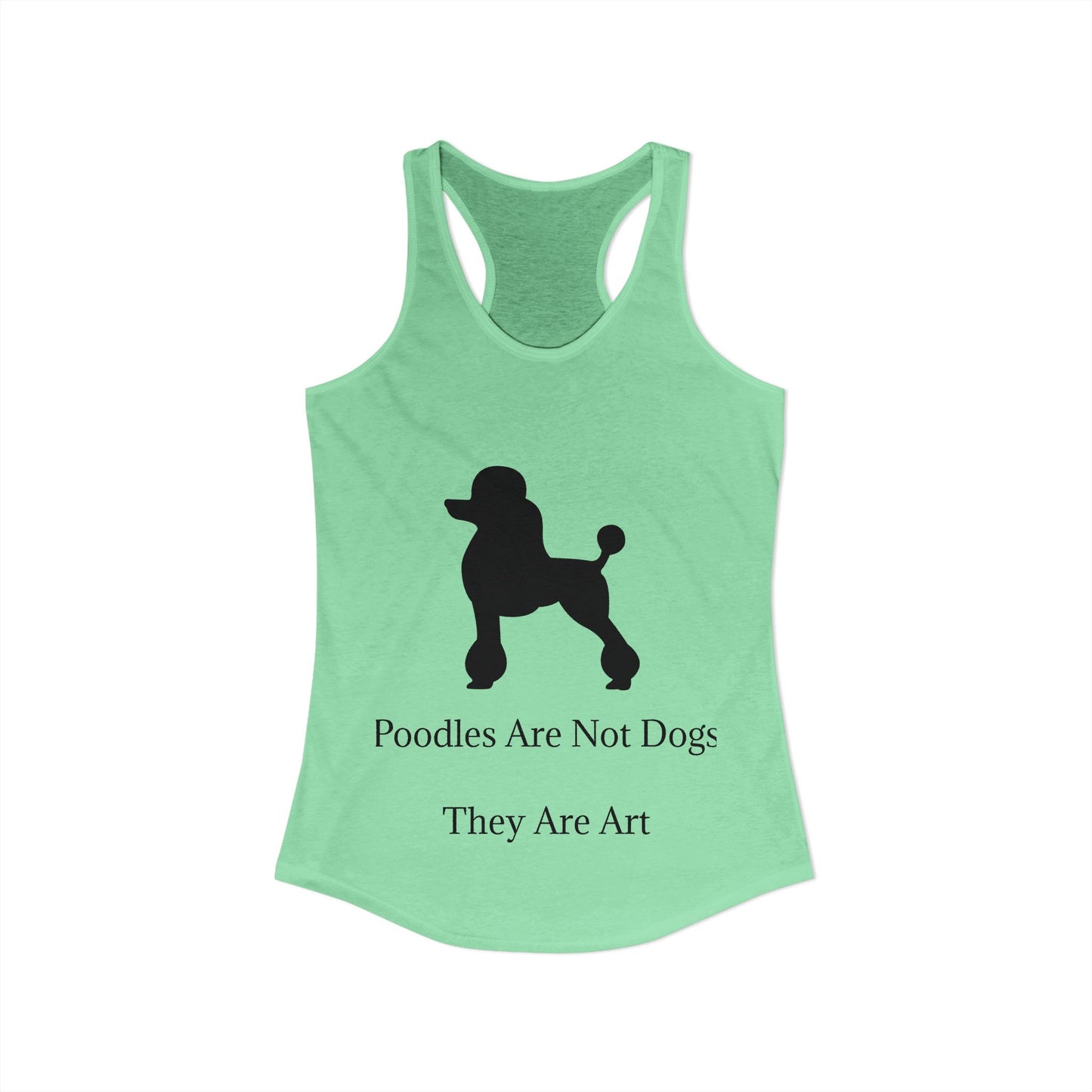 Not Dogs Women's Racerback Tank