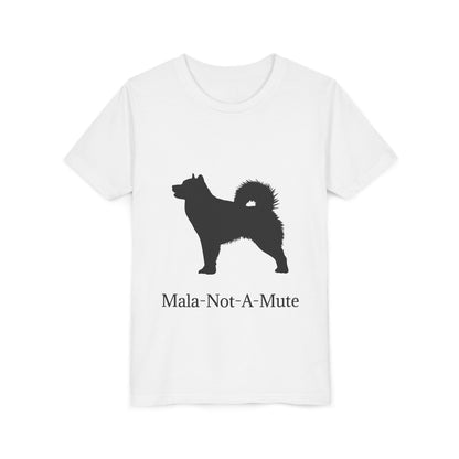 Mala-Not-A-Mute Youth Unisex Short Sleeve Crewneck Tee