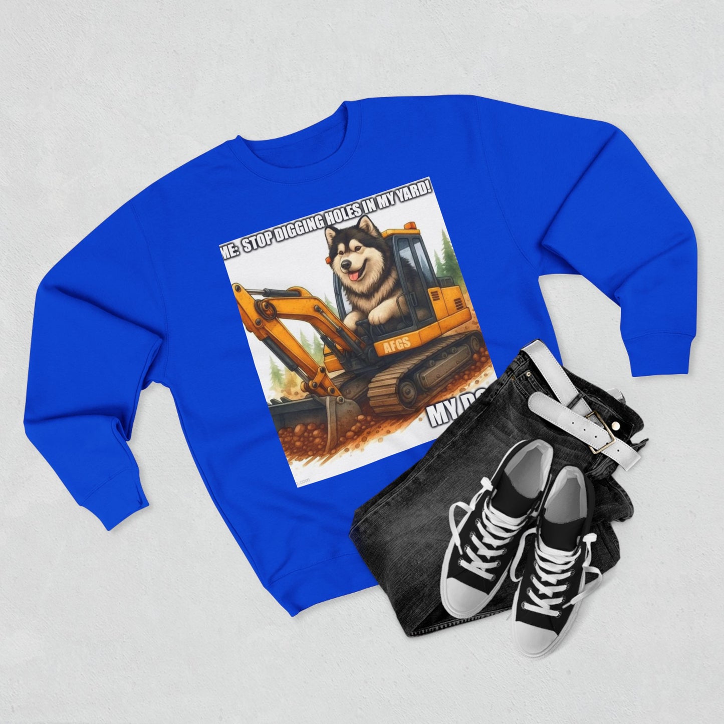 Digmaster 2000 Unisex Crewneck Sweatshirt