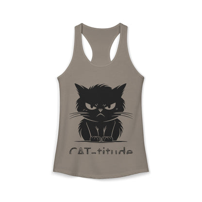 CAT-titude Women's Racerback Tank