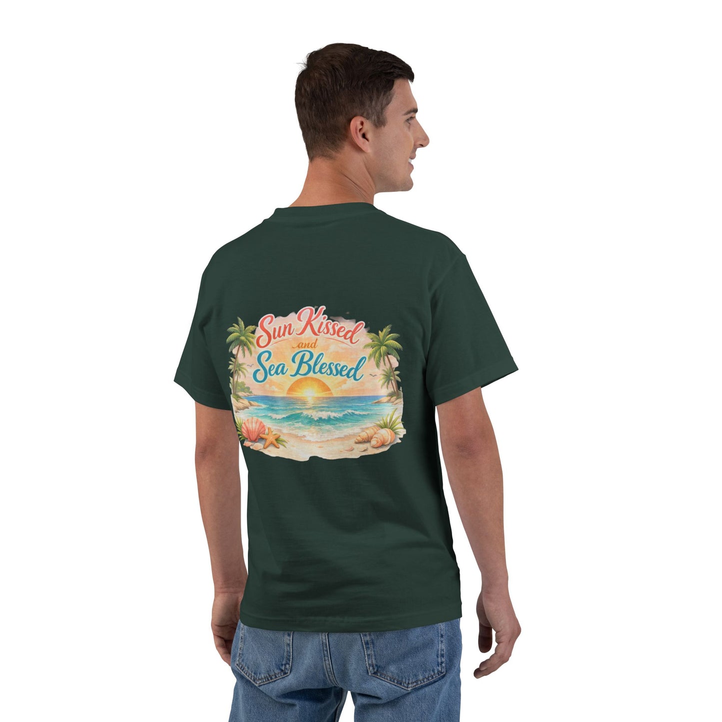 Sun Kissed Men's Short-Sleeve Crewneck Tee