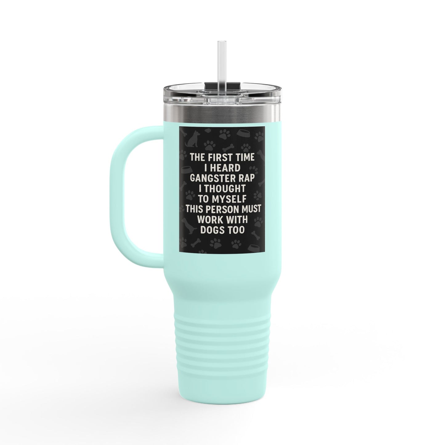 Gangster Rap Insulated Travel Mug