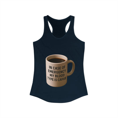 Blood Type Women's Racerback Tank