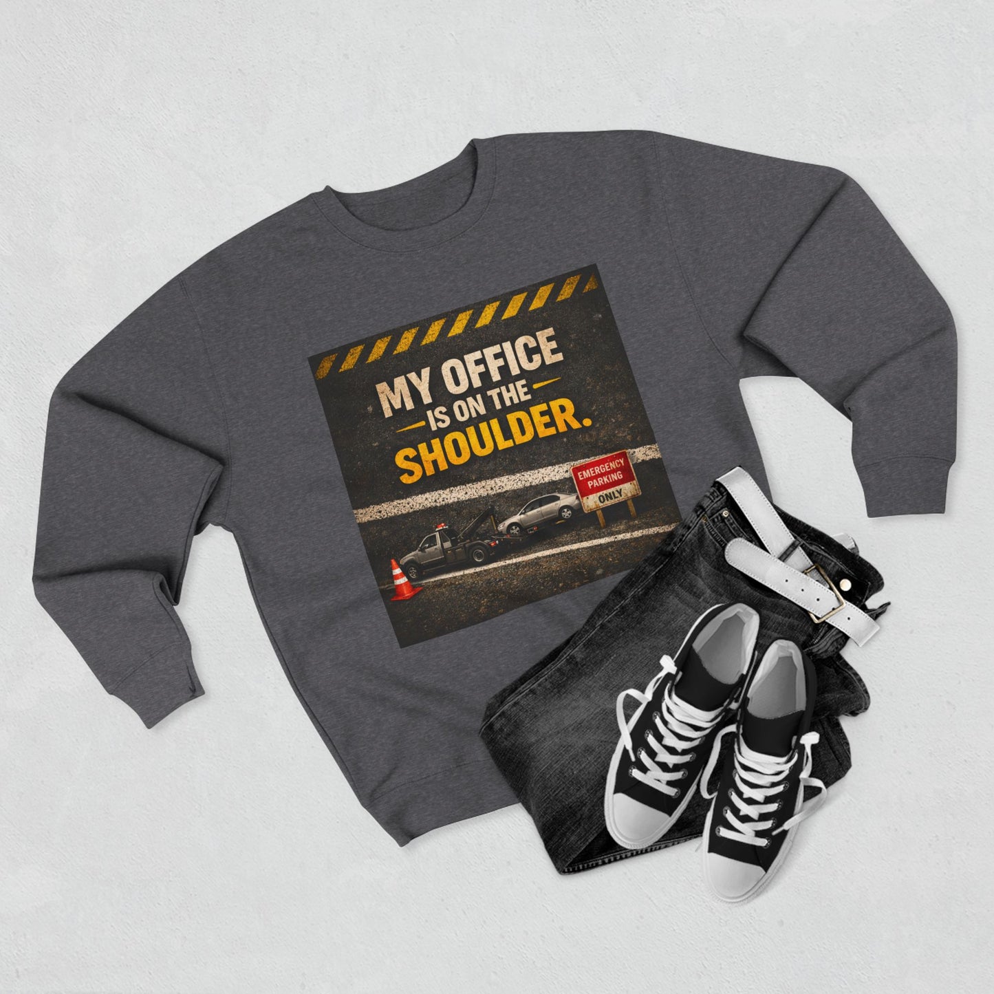 My Office Unisex Crewneck Sweatshirt