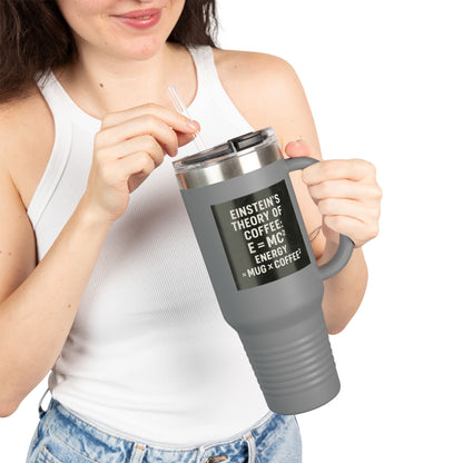 Einstein's Theory Of Coffee Insulated Travel Mug