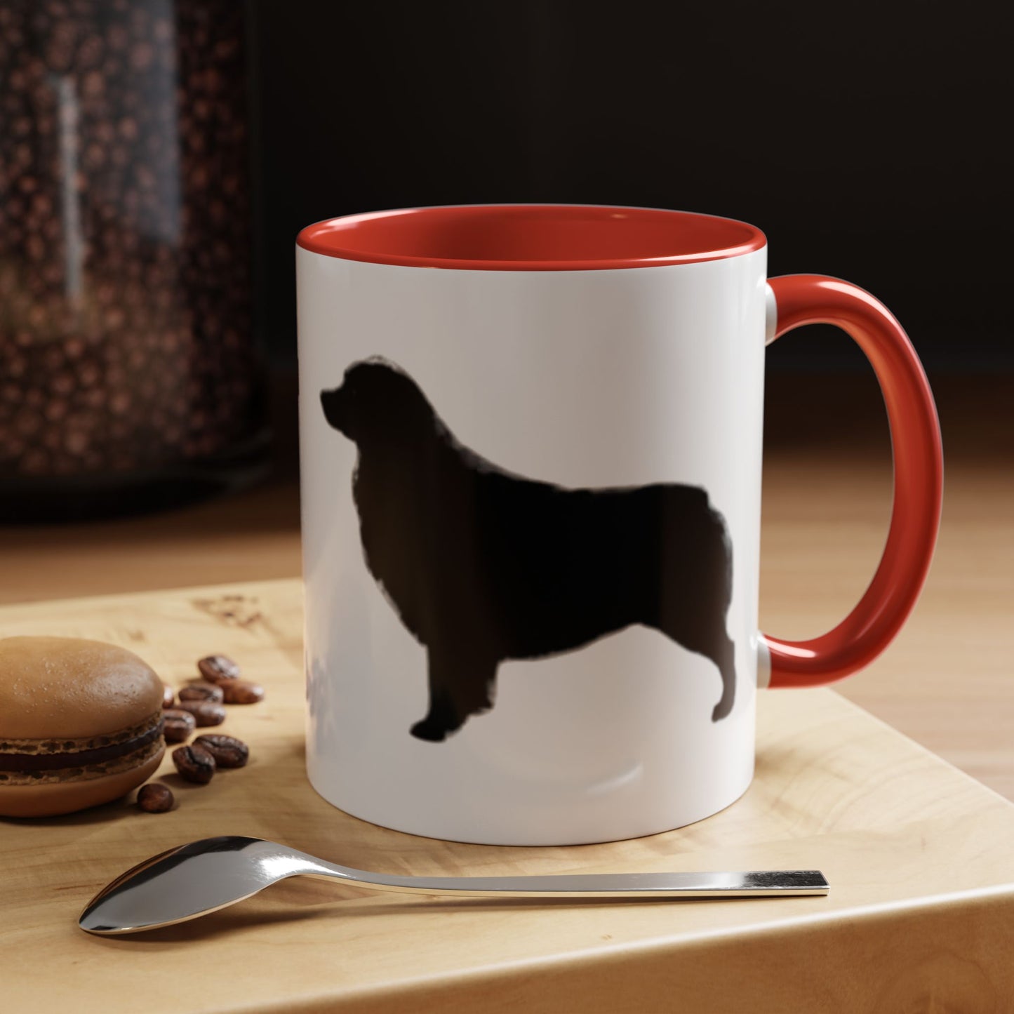 Aussie Silhouette 2-Tone Coffee Mug