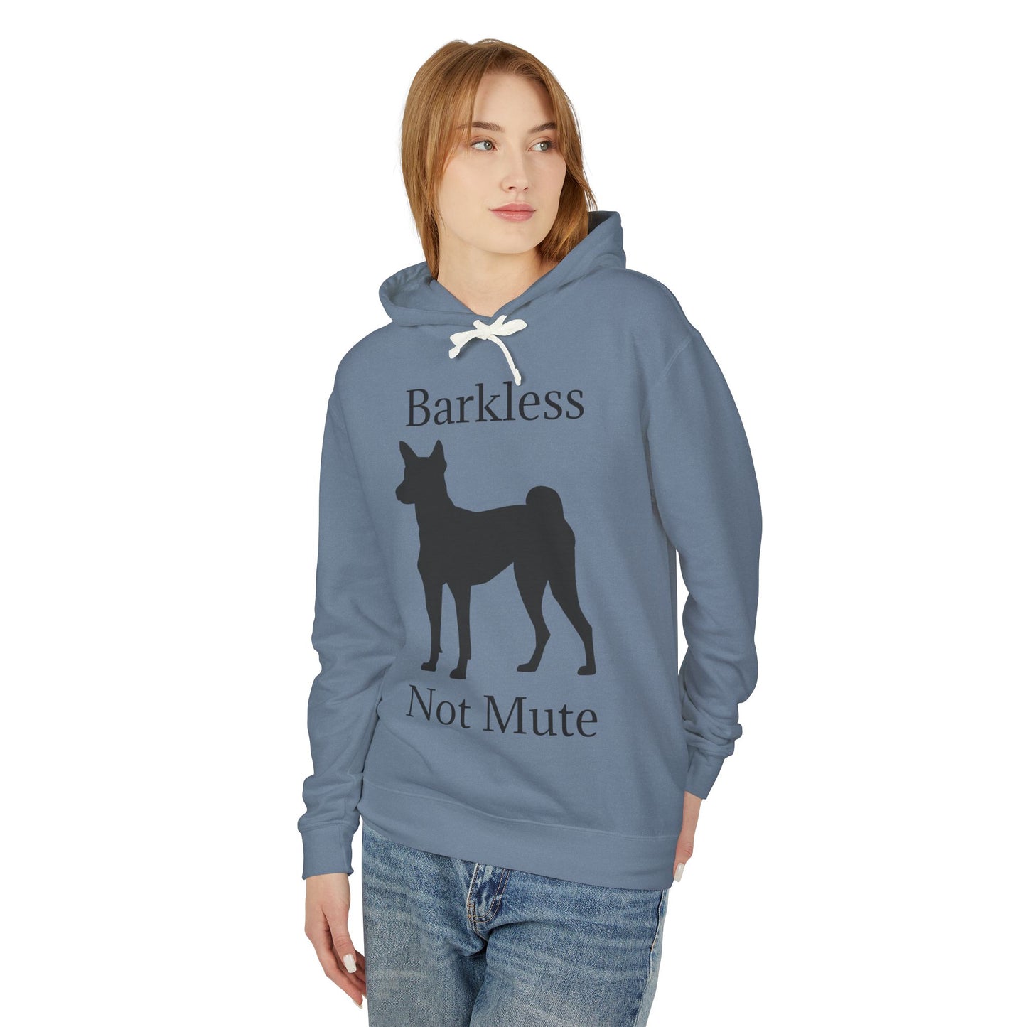 Barkless Not Mute Unisex Lightweight Hoodie