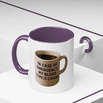 Blood Type 2-Tone Coffee Mug