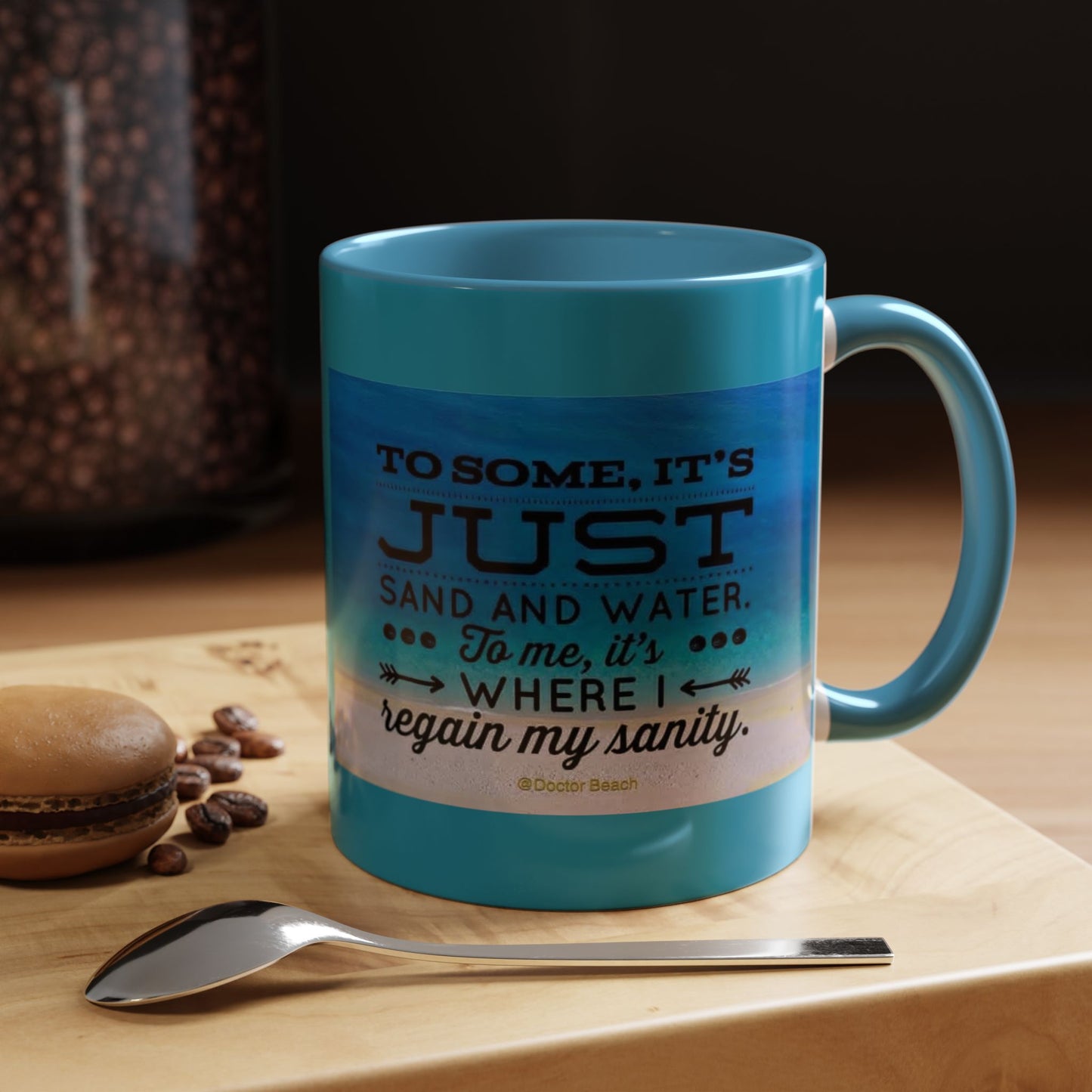 Dr. Beach 2-Tone Coffee Mug